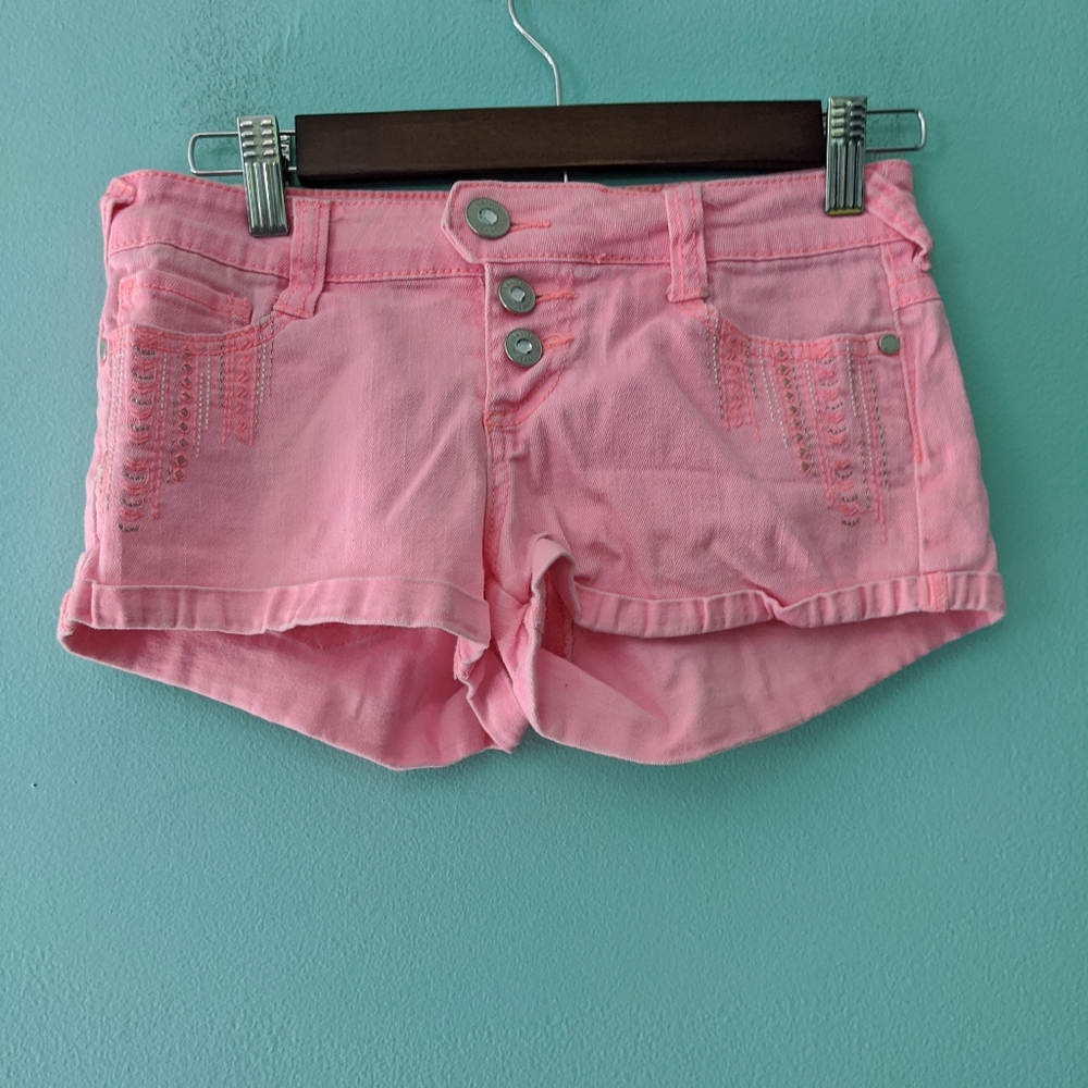Vanity Pink Short Shorts 26